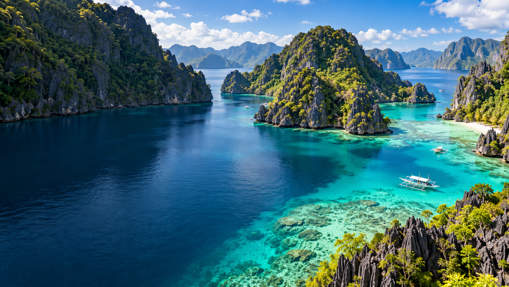 Palawan travel scenery